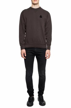 Sweatshirt with velvet logo, zdjęcie 2 Sweatshirt with velvet logo od Isabel Marant